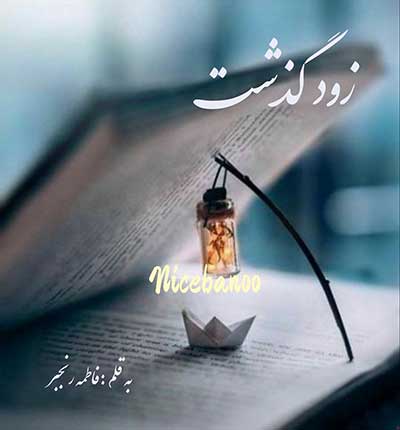 رمان زود گذشت از فاطمه رنجبر